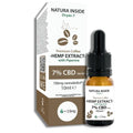 Natura Inside CBD-Hanftropfen 7 % mit Piperin & Kaffee, 10 ml