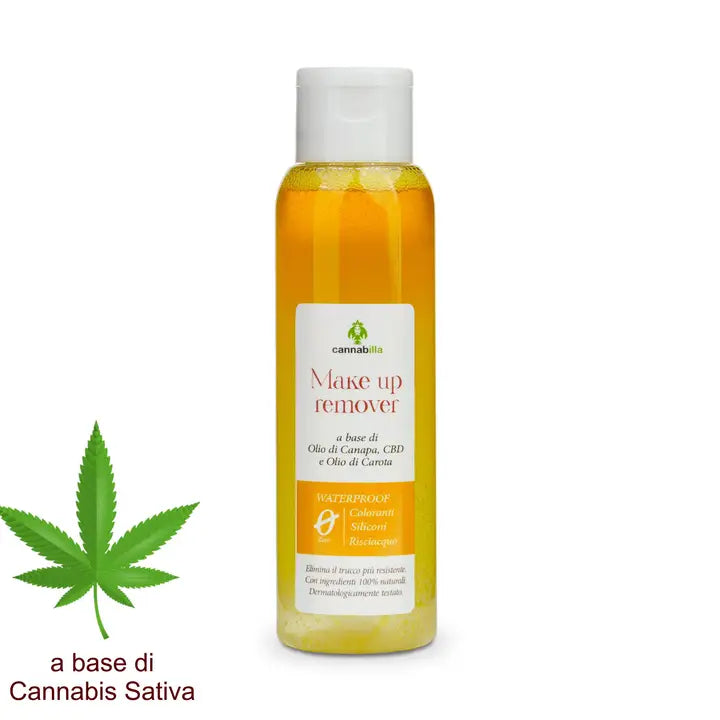 Cannabilla - Biphasisches Make-up-Entferner mit Hanföl