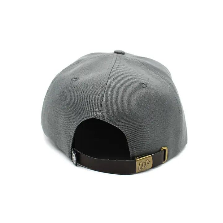 Woed – Strapback „Grey Forest“ mit Kork-Front und 3D-Sticklogo