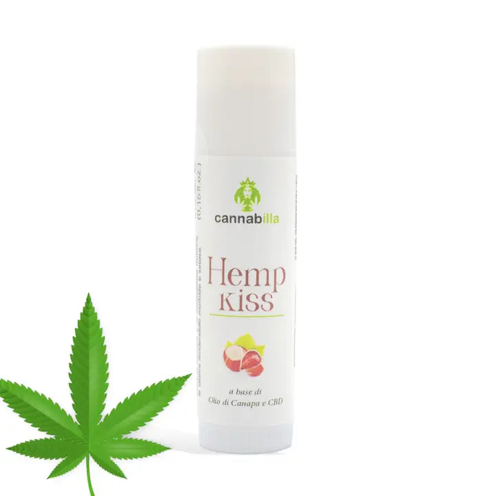 Cannabilla - Hemp Kiss Lippenstift mit Hanfsamenöl – Orange