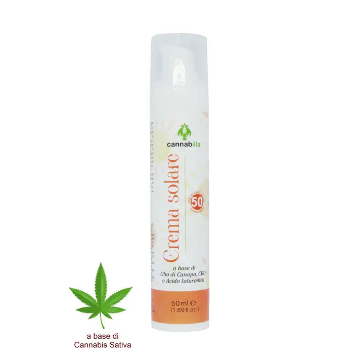 Cannabilla - Hanfsonnencreme Gesicht LSF 50, 50ml